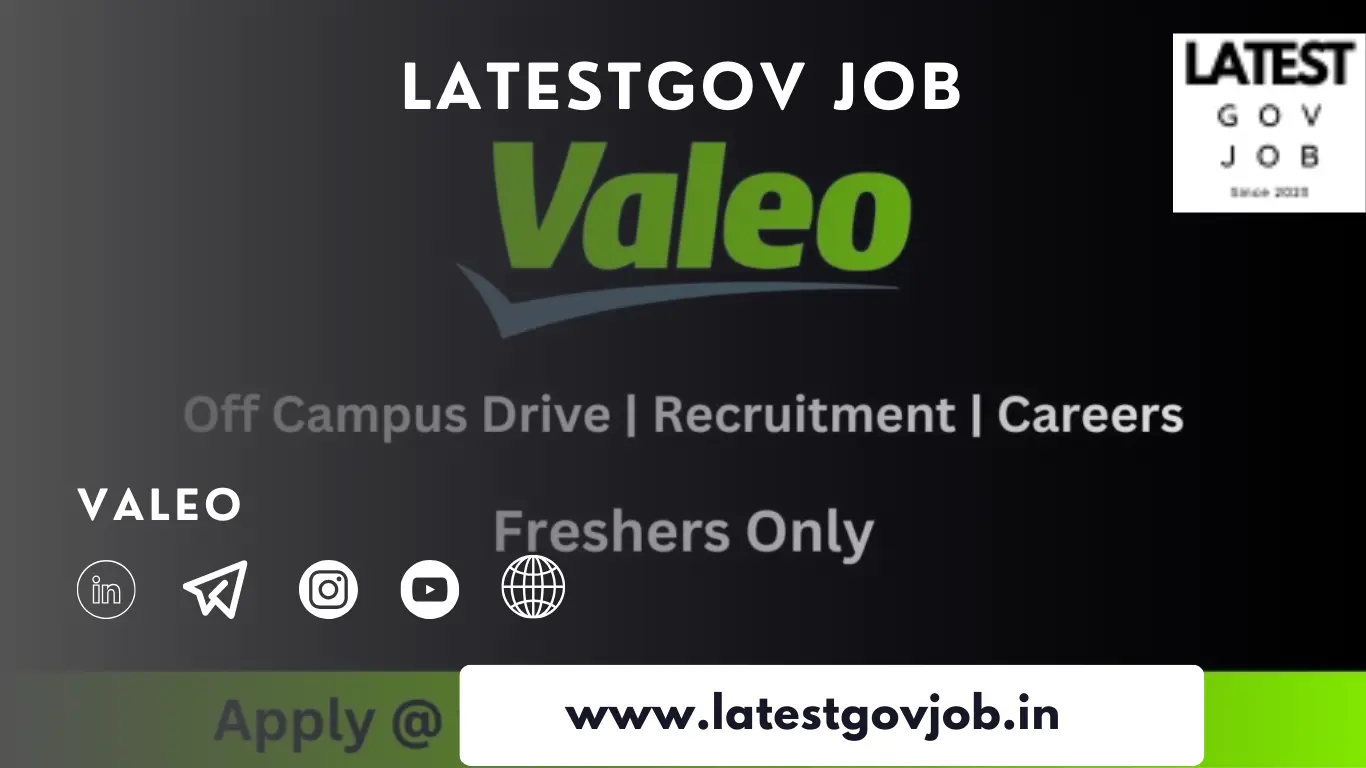 Valeo hiring for Associate Engineer
