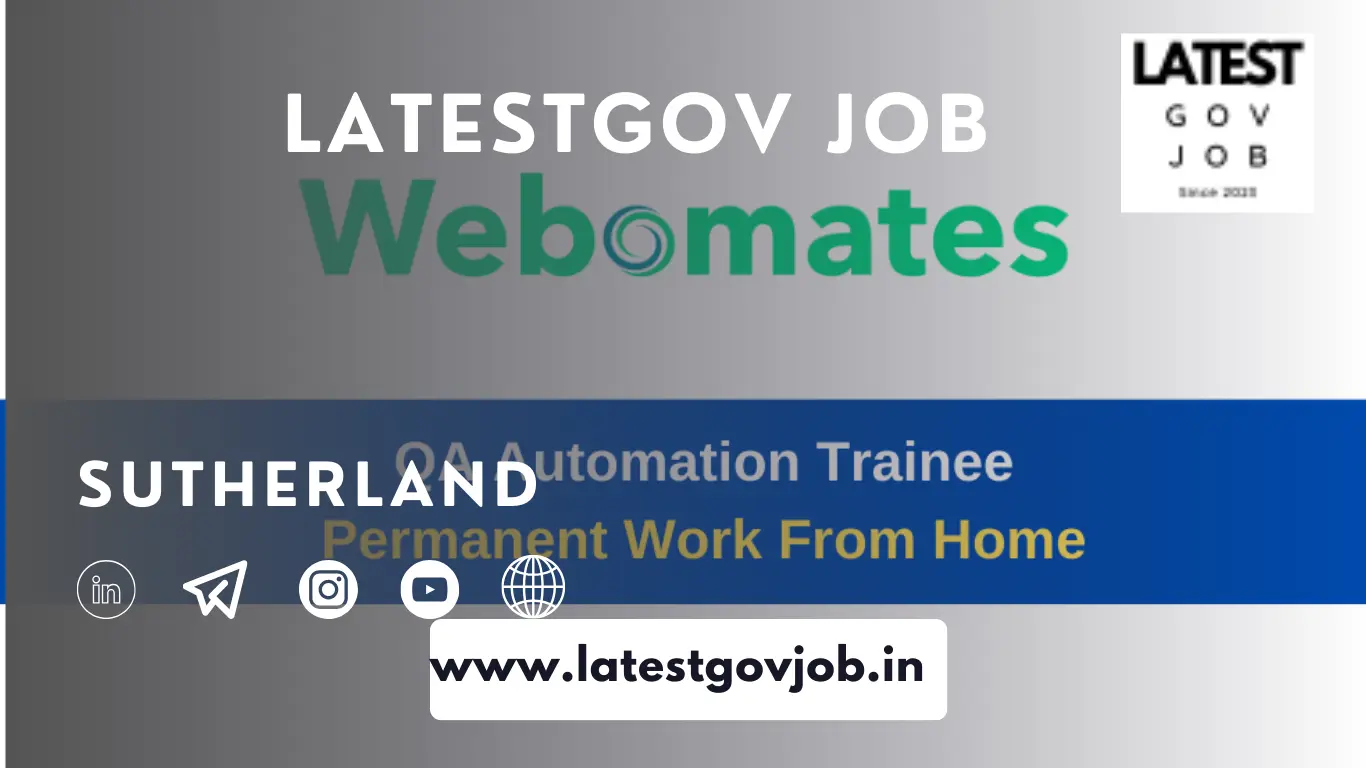Webomates hiring for QA Trainee